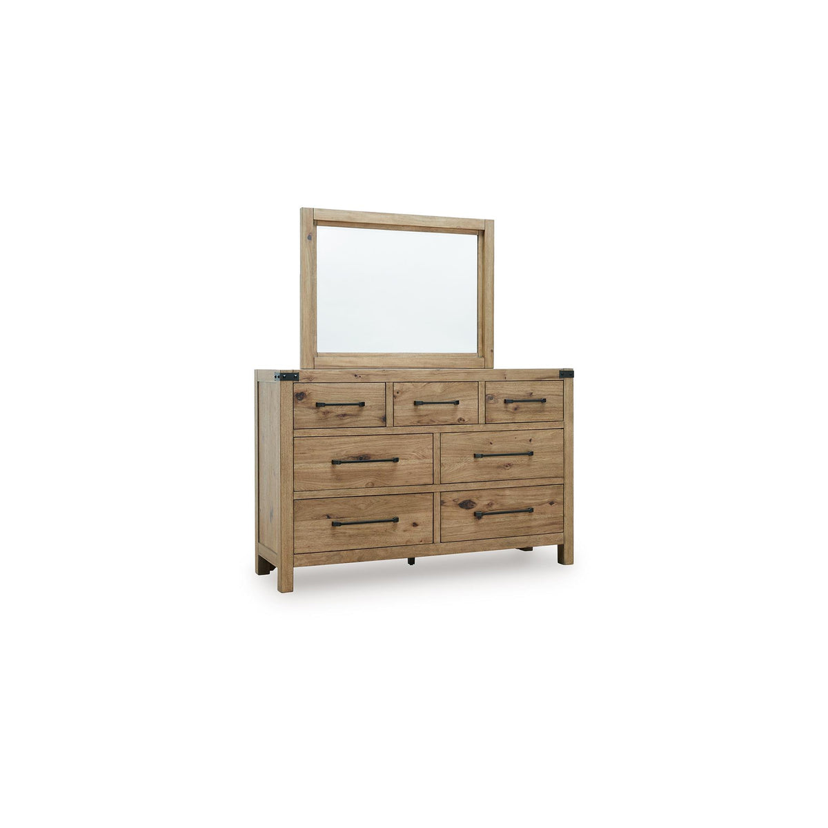  Benchcraft Ridgester B858B1 Dresser and Mirror IMAGE 1