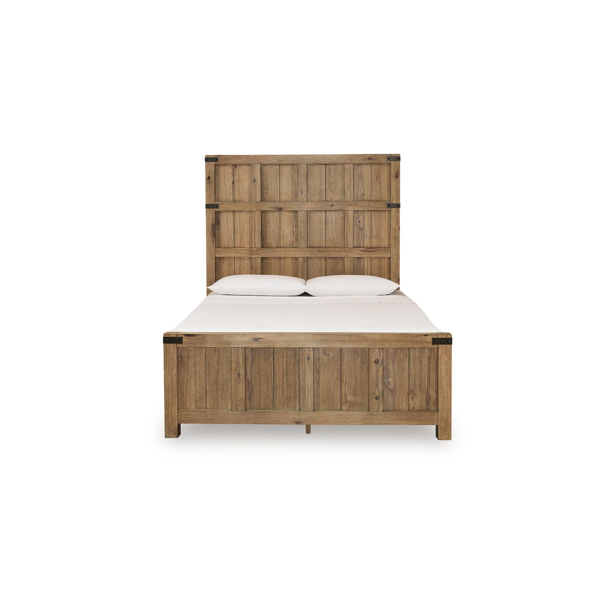  Benchcraft Ridgester B858B2 Queen Panel Bed IMAGE 4