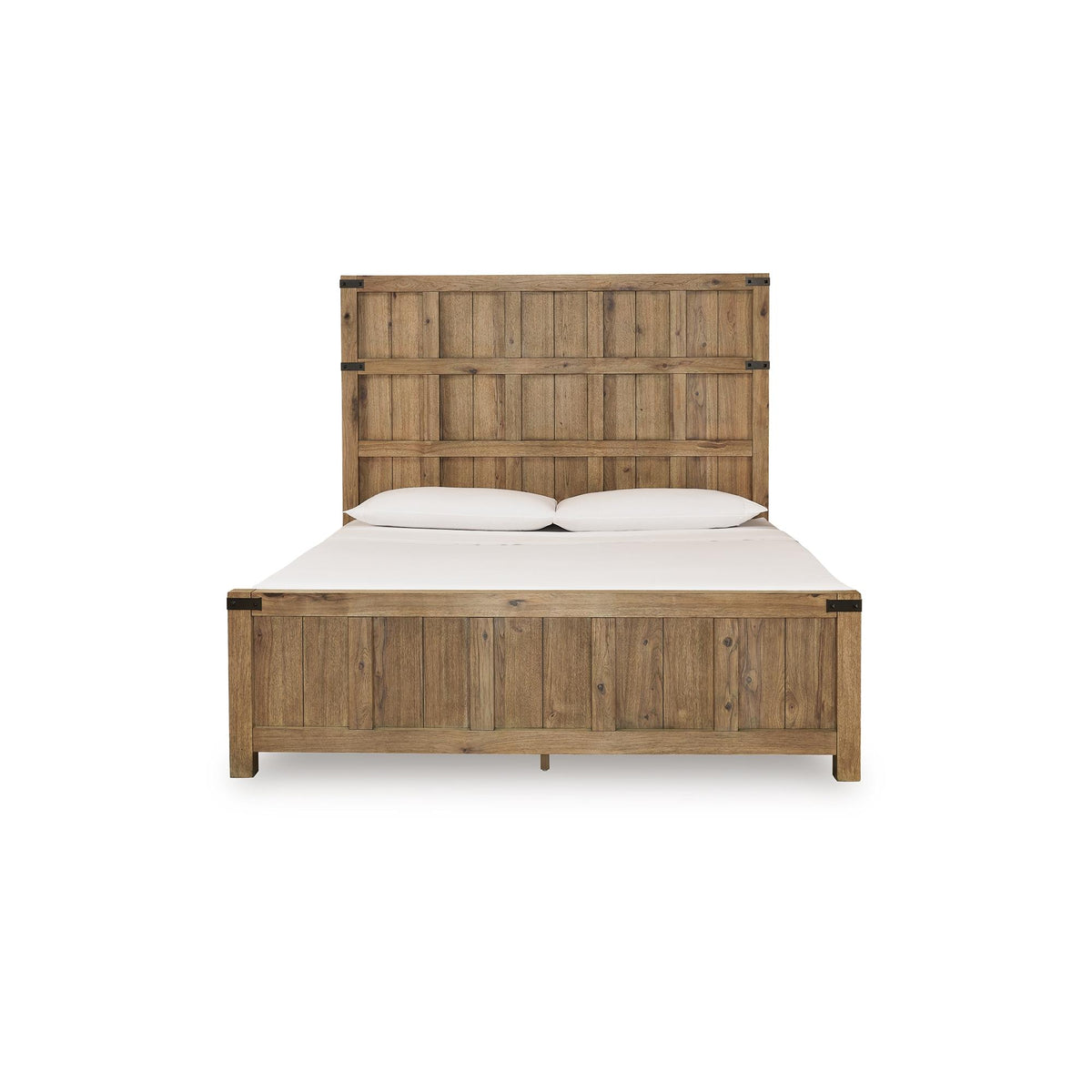  Benchcraft Ridgester B858B7 California King Panel Bed IMAGE 3