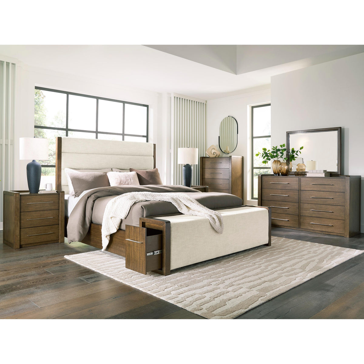  Benchcraft Marxmore B863B5 California King Upholstered Storage Bed IMAGE 10