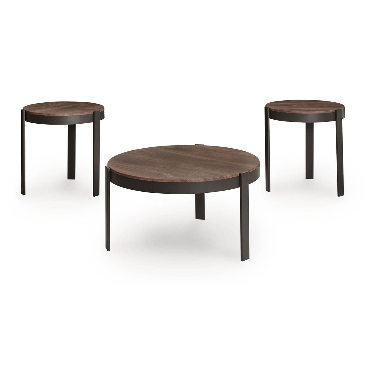  Signature Design by Ashley Horizon Hills T186-13 Occasional Table Set IMAGE 1