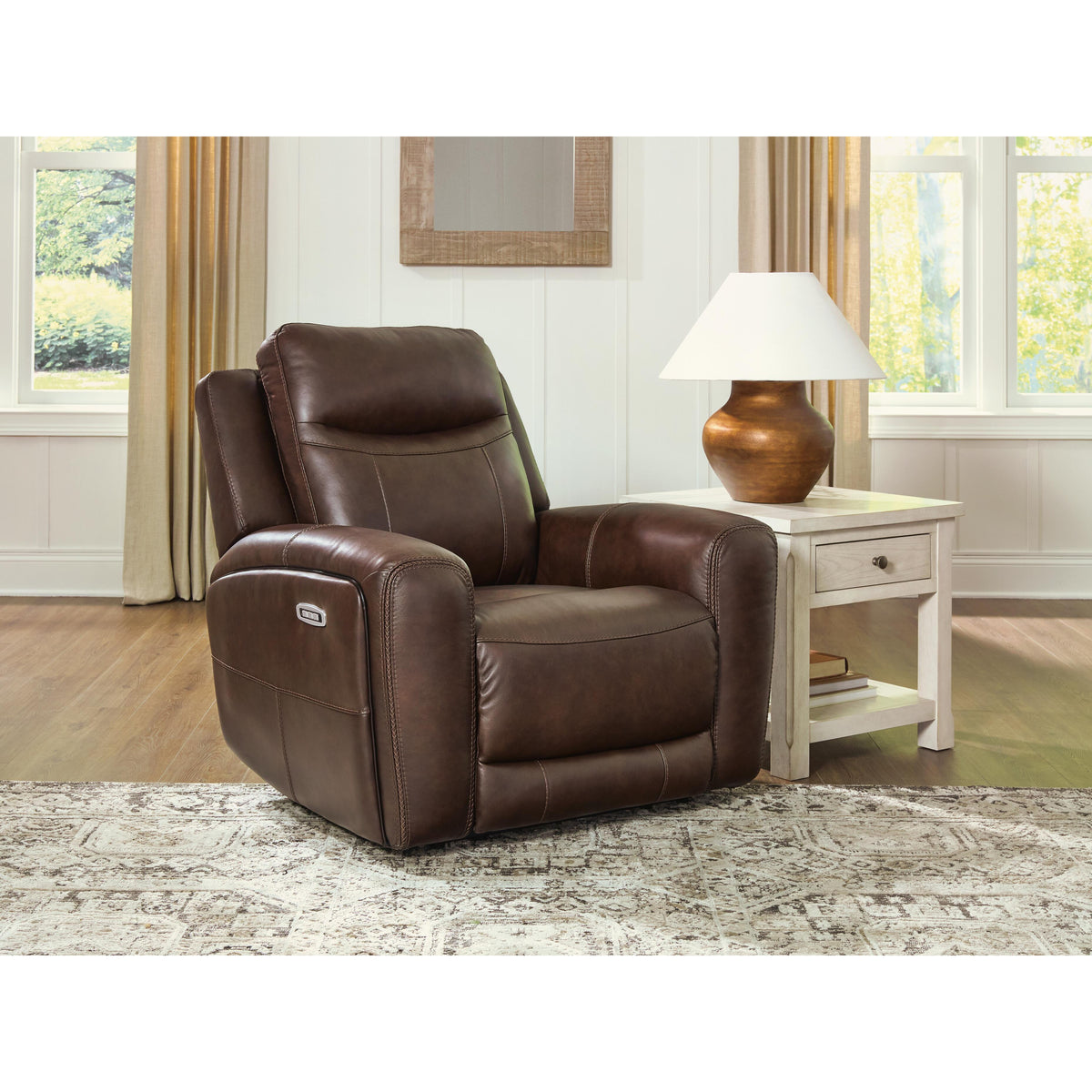  Benchcraft Gravier U1330113 Power Recliner with Adjustable Headrest IMAGE 5
