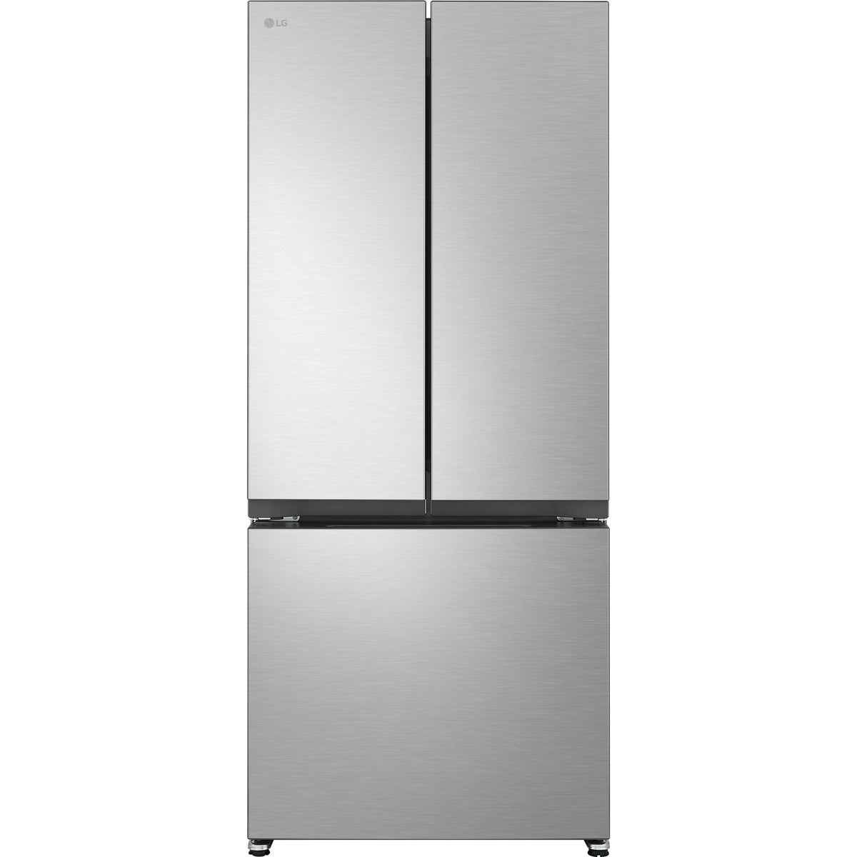 LG 30-inch, 18.2 cu. ft. Counter-Depth French 3-Door Refrigerator LF18CO000S IMAGE 1