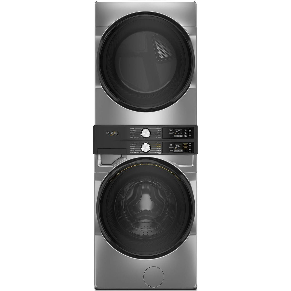  Whirlpool Stacked Washer/Dryer Electric Laundry Center YWEF5727TR IMAGE 1