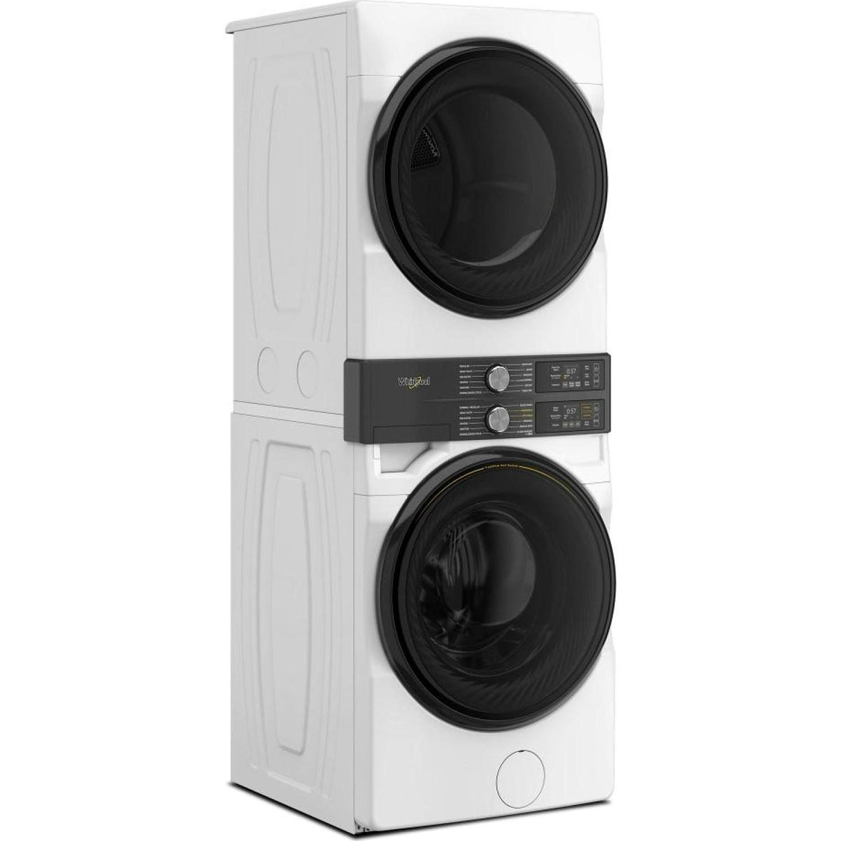  Whirlpool Stacked Washer/Dryer Electric Laundry Center YWEF5727TW IMAGE 5
