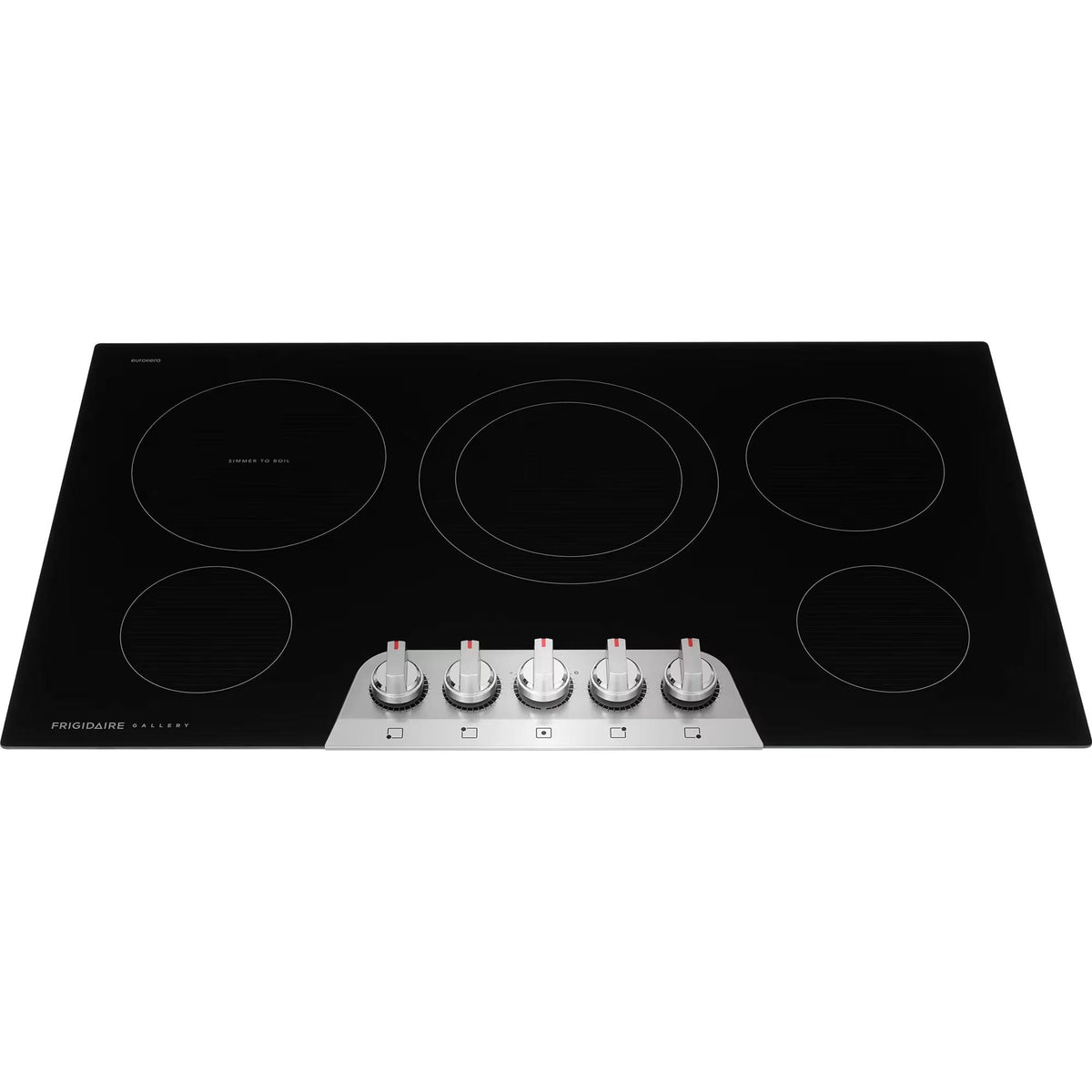  Frigidaire Gallery 36-inch Electric Cooktop GCCE3670BS IMAGE 1
