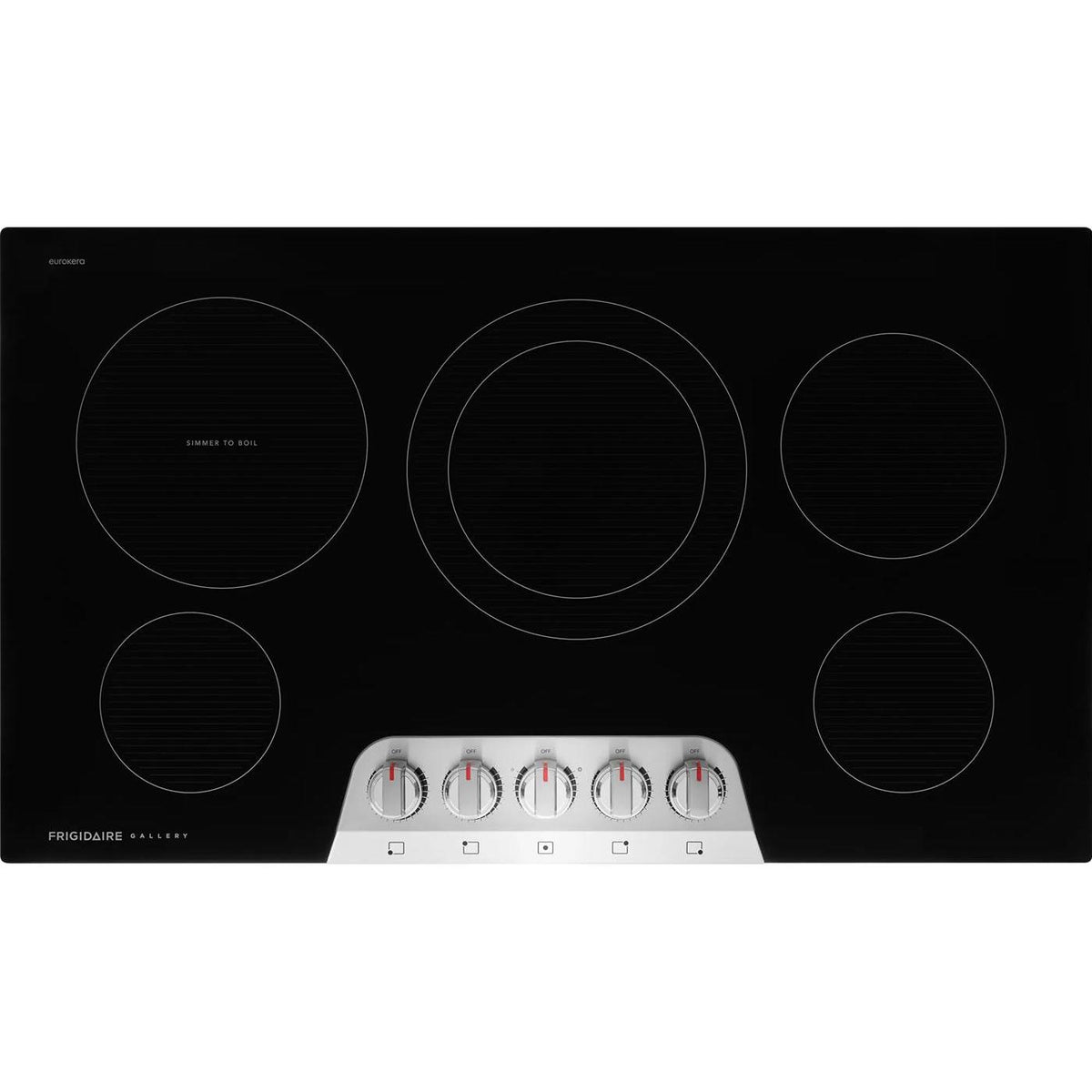  Frigidaire Gallery 36-inch Electric Cooktop GCCE3670BS IMAGE 6