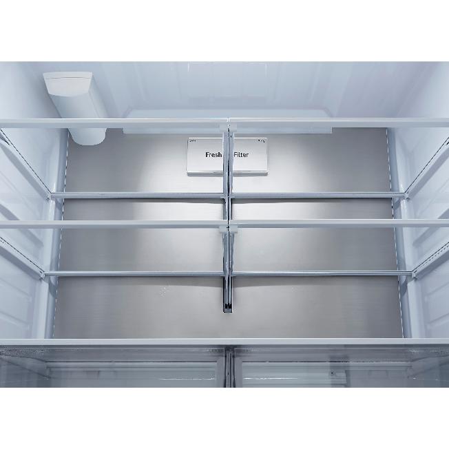  LG 36-inch, 23.7 cu. ft. French 3-Door Refrigerator with Water and Ice Dispensing System LF24WZP62S IMAGE 8