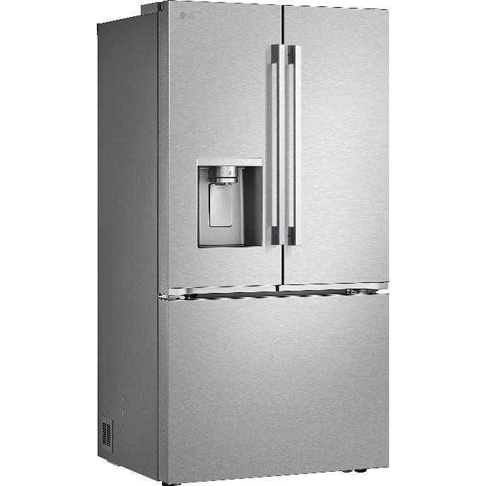  LG 36-inch, 30.7 cu. ft. French 3-Door Refrigerator with Water and Ice Dispensing System LF31WSH63S IMAGE 8