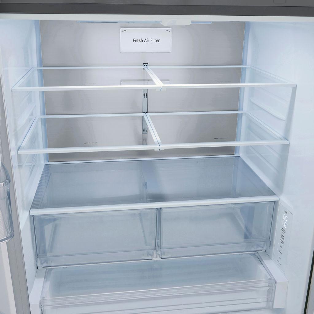  LG 36-inch, 31.7 cu. ft. French 3-Door Refrigerator LF32BSH42S IMAGE 3