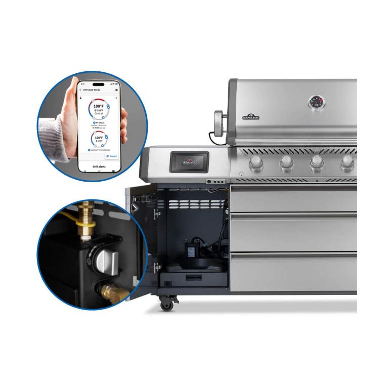  Napoleon Prestige® PRO 665 Elite Gas Grill with Smart Technology - Liquid Propane PRO665VXRSIBPSS IMAGE 19