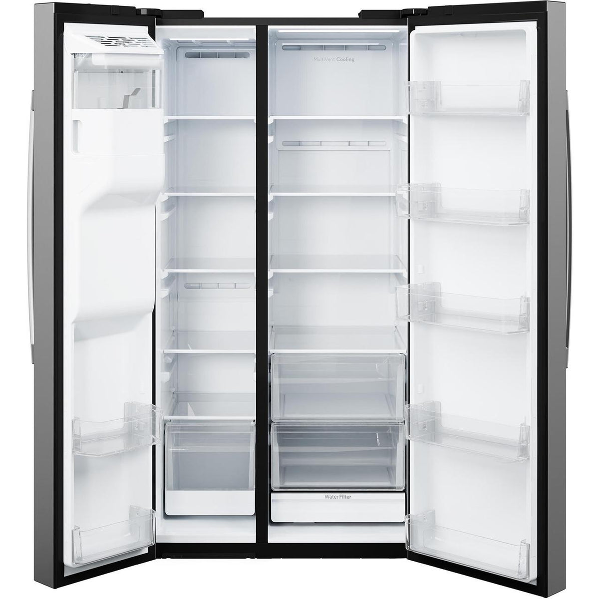  GE 27.9 cu. ft. Side-By-Side Refrigerator with Extra Tall Dispenser GSS28NYYFS IMAGE 4