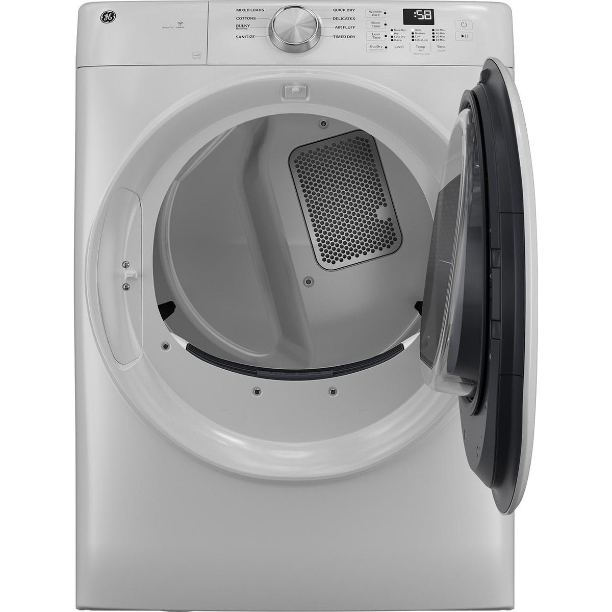  GE Smart Electric Dryer with WiFi Powered by SmartHQ™ GFD35ESMYWW IMAGE 3