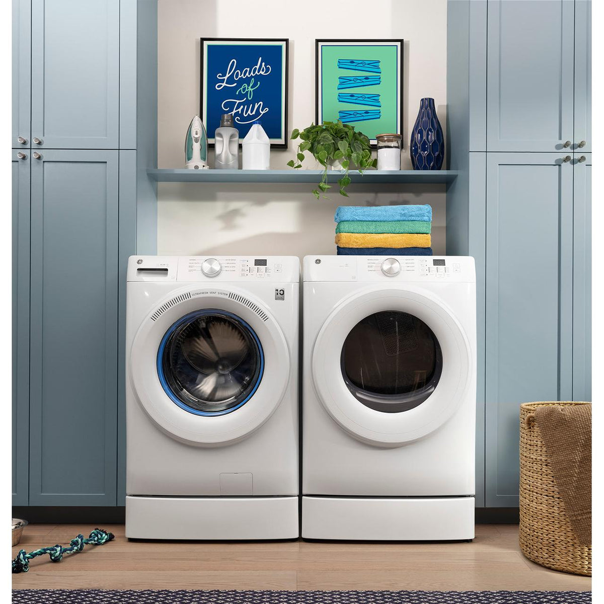  GE Smart Electric Dryer with WiFi Powered by SmartHQ™ GFD35ESMYWW IMAGE 7