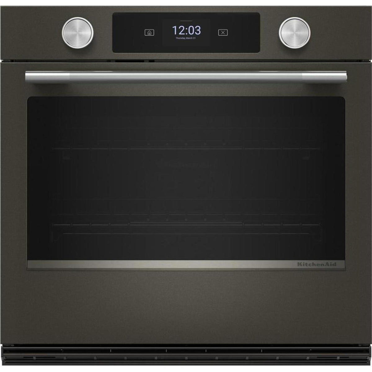  KitchenAid 30-inch Smart Electric Single Wall Oven with Intelligent Cooking Camera KOES930SBE IMAGE 1