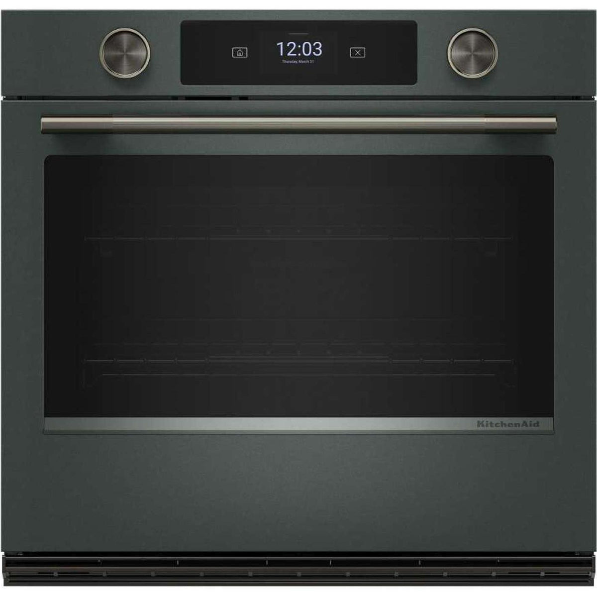  KitchenAid 30-inch Smart Electric Single Wall Oven with Intelligent Cooking Camera KOES930SJP IMAGE 1