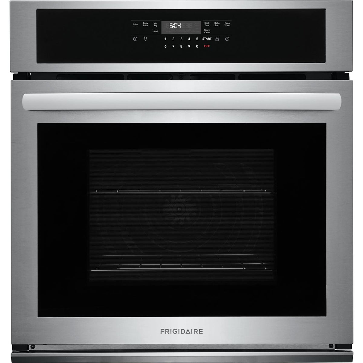 Frigidaire 27-inch, 3.8 cu. ft. Built-in Single Wall Oven with Air Fry FCWS2730AS IMAGE 1