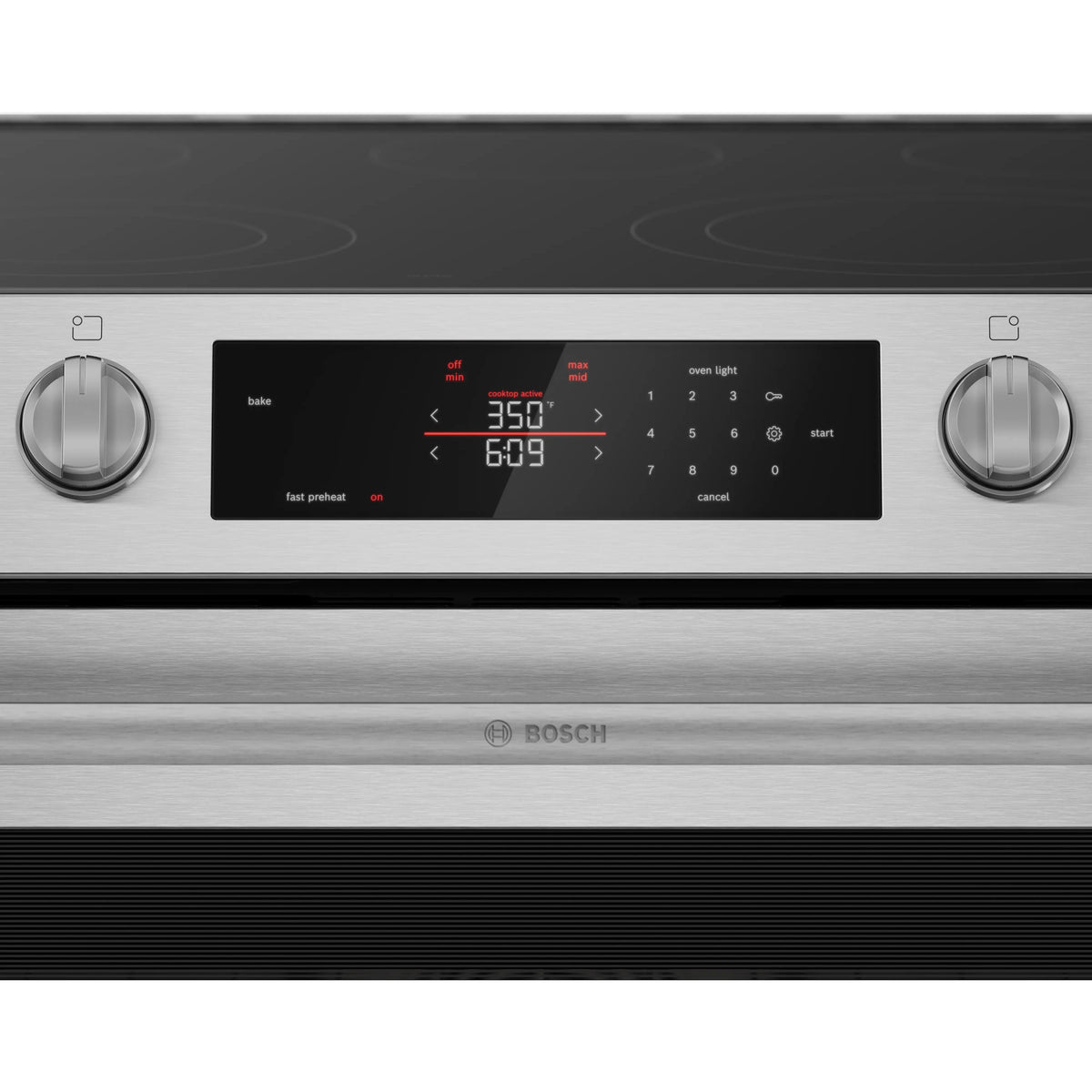  Bosch 300 Series Electric Freestanding Range HEF3050MC IMAGE 8