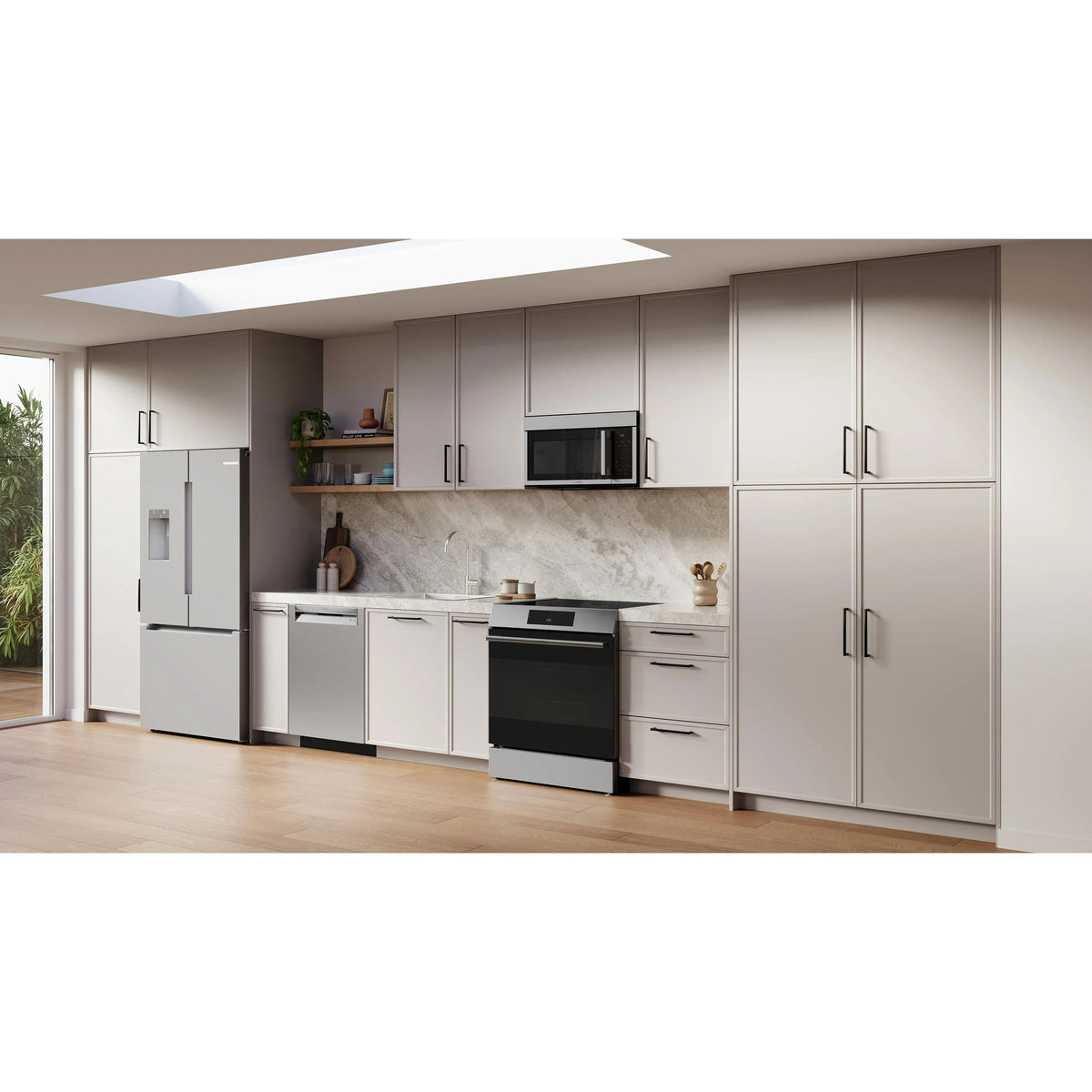  Bosch 300 Series Induction Freestanding Range HIF3050MC IMAGE 16