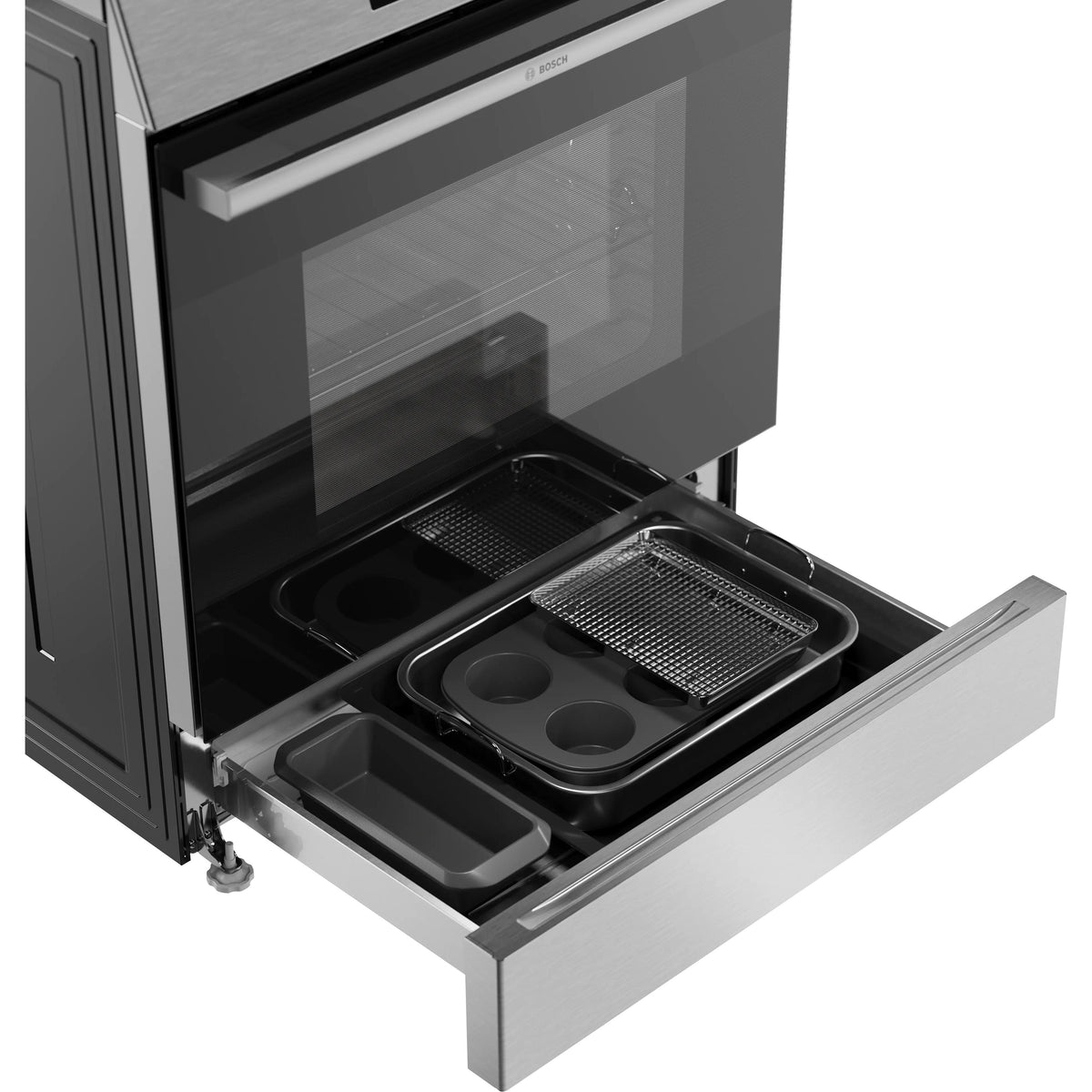  Bosch 300 Series Induction Freestanding Range HIF3050MC IMAGE 4