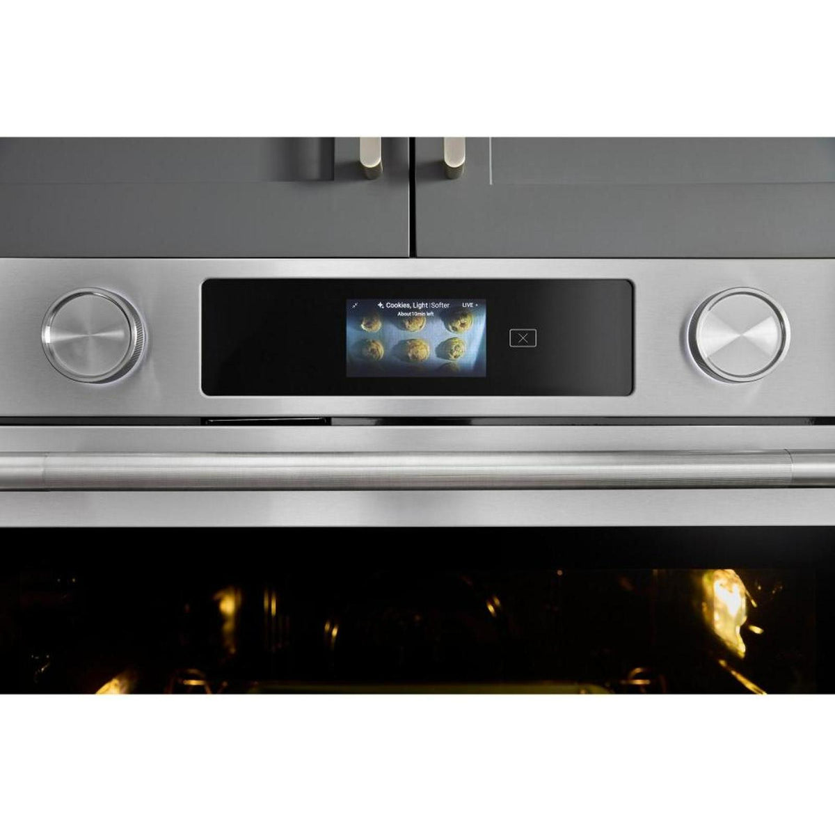  KitchenAid 30-inch Smart Electric Combo Wall Oven with Intelligent Cooking Camera KOEC930SPS IMAGE 5