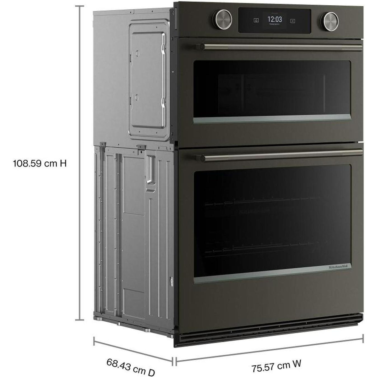  KitchenAid 30-inch Smart Electric Combo Wall Oven with Intelligent Cooking Camera KOEC930SBE IMAGE 10