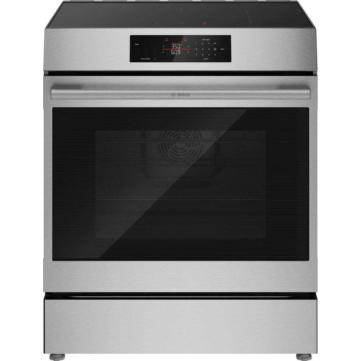  Bosch 500 Series Induction Freestanding Range HIF5050MC IMAGE 1