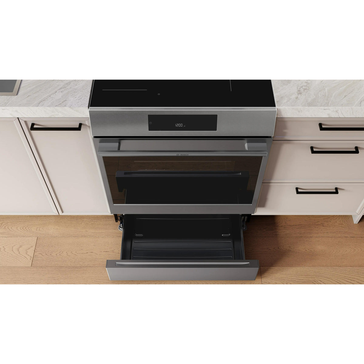  Bosch 500 Series Induction Freestanding Range HIF5050MC IMAGE 12