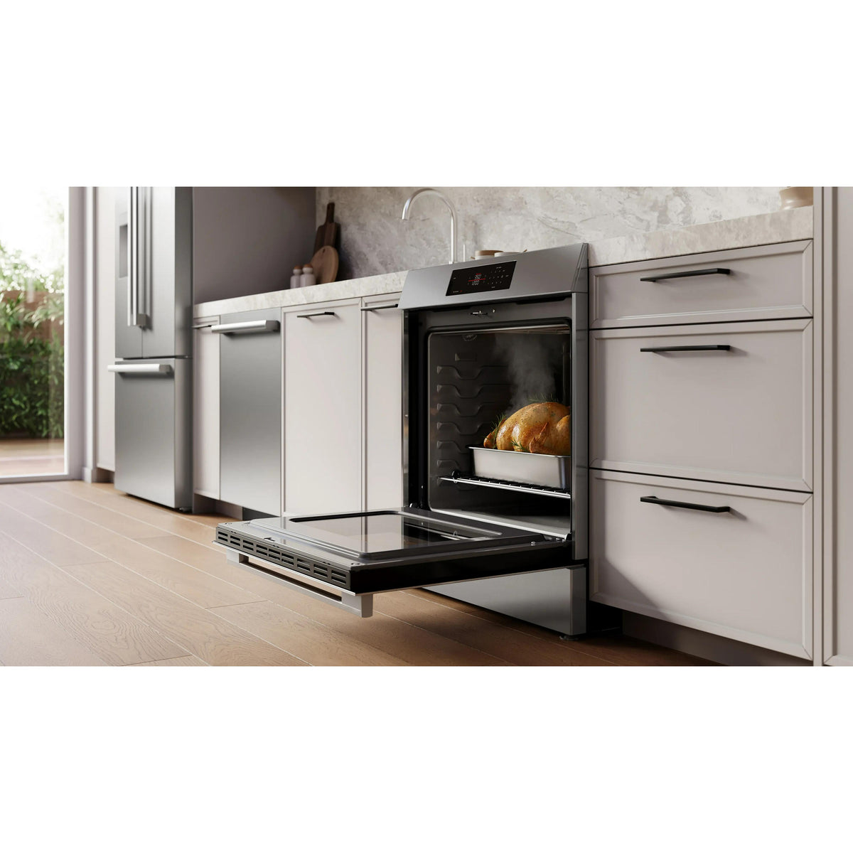  Bosch 500 Series Induction Freestanding Range HIF5050MC IMAGE 14