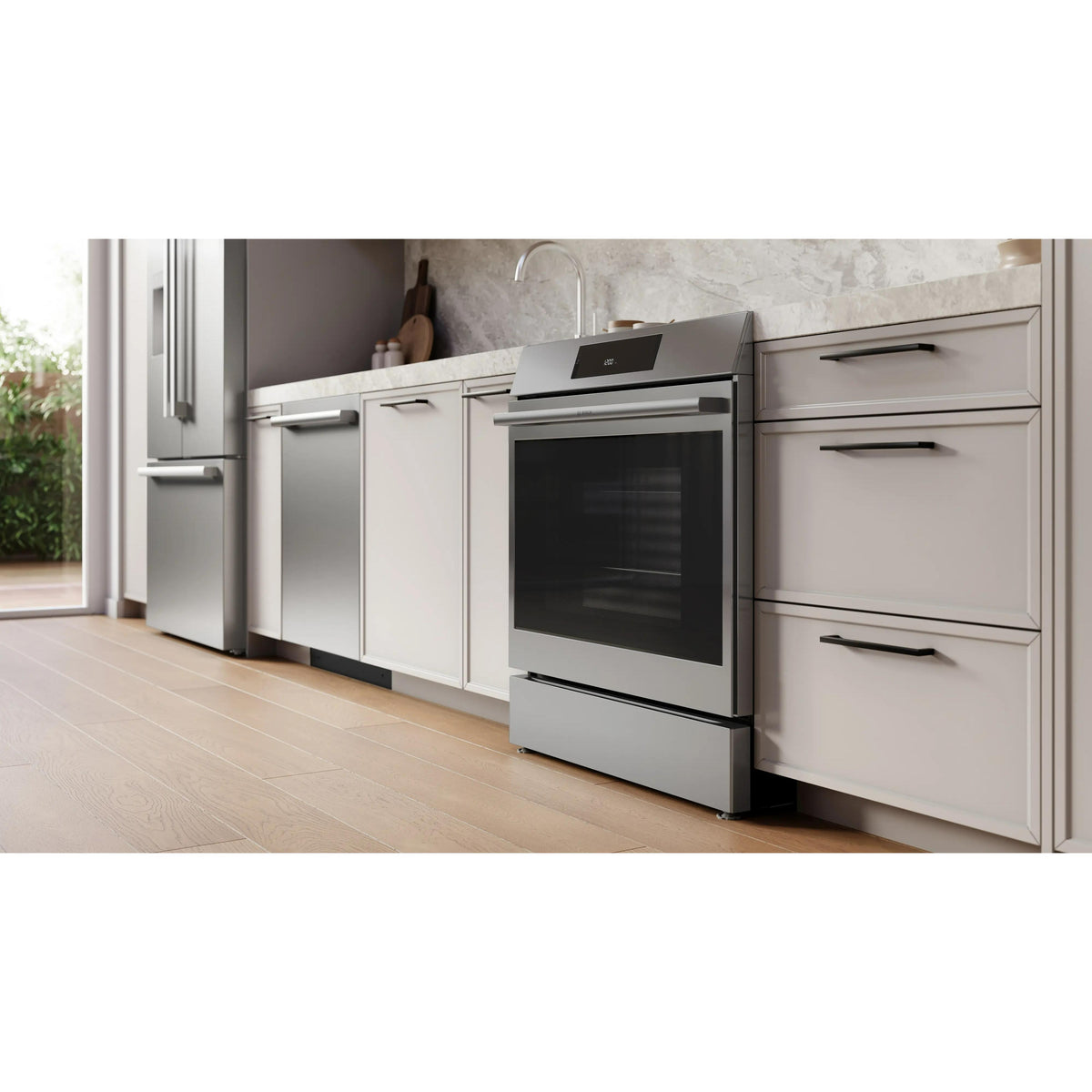  Bosch 500 Series Induction Freestanding Range HIF5050MC IMAGE 15