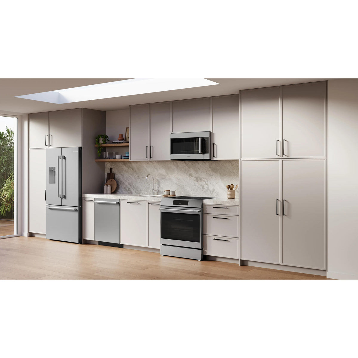  Bosch 500 Series Induction Freestanding Range HIF5050MC IMAGE 17