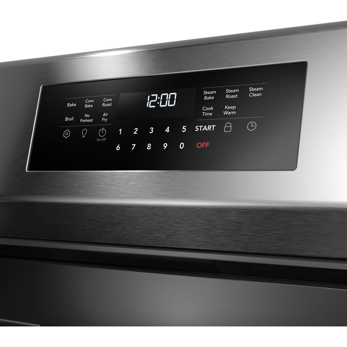  Frigidaire Gallery 30-inch Freestanding Gas Range with Air Fry Technology GCRG3059BF IMAGE 4