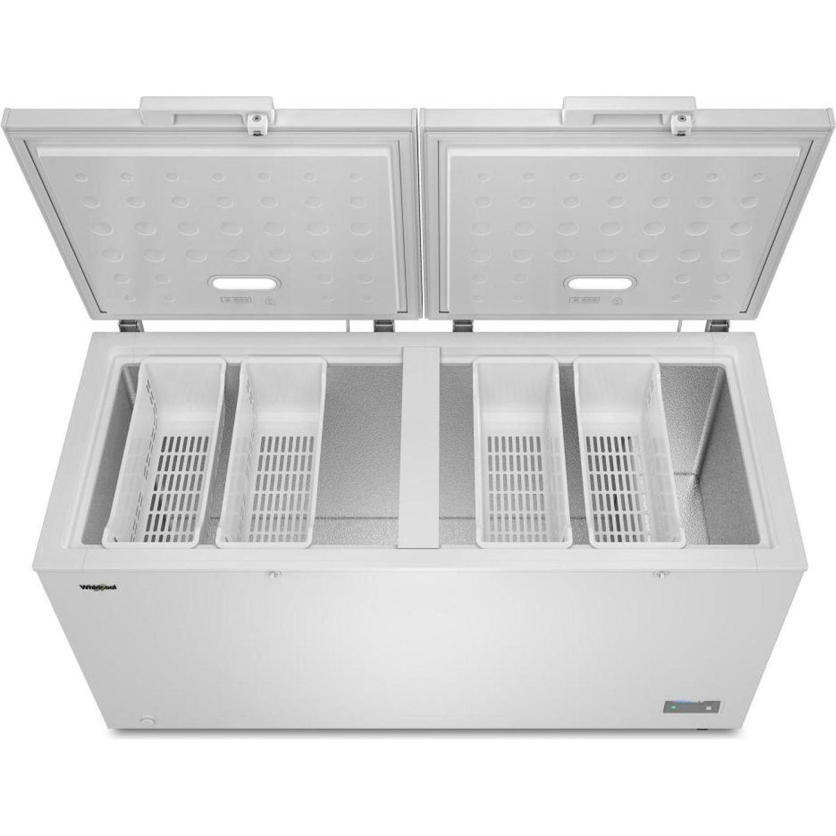  Whirlpool 11 Cu. Ft. Chest Freezer with 2 Storage Baskets WZCC5519TW IMAGE 2