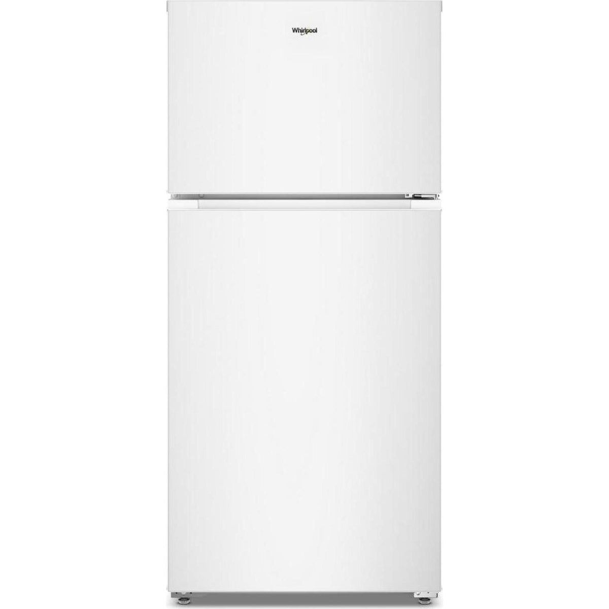 Whirlpool 28-inch, 14 cu. ft. Top Freezer Refrigerator with Total Coverage Cooling WRTX3314TW IMAGE 1