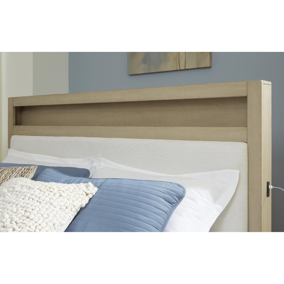  Signature Design by Ashley Calmoro B602B8 King Bookcase Bed IMAGE 7