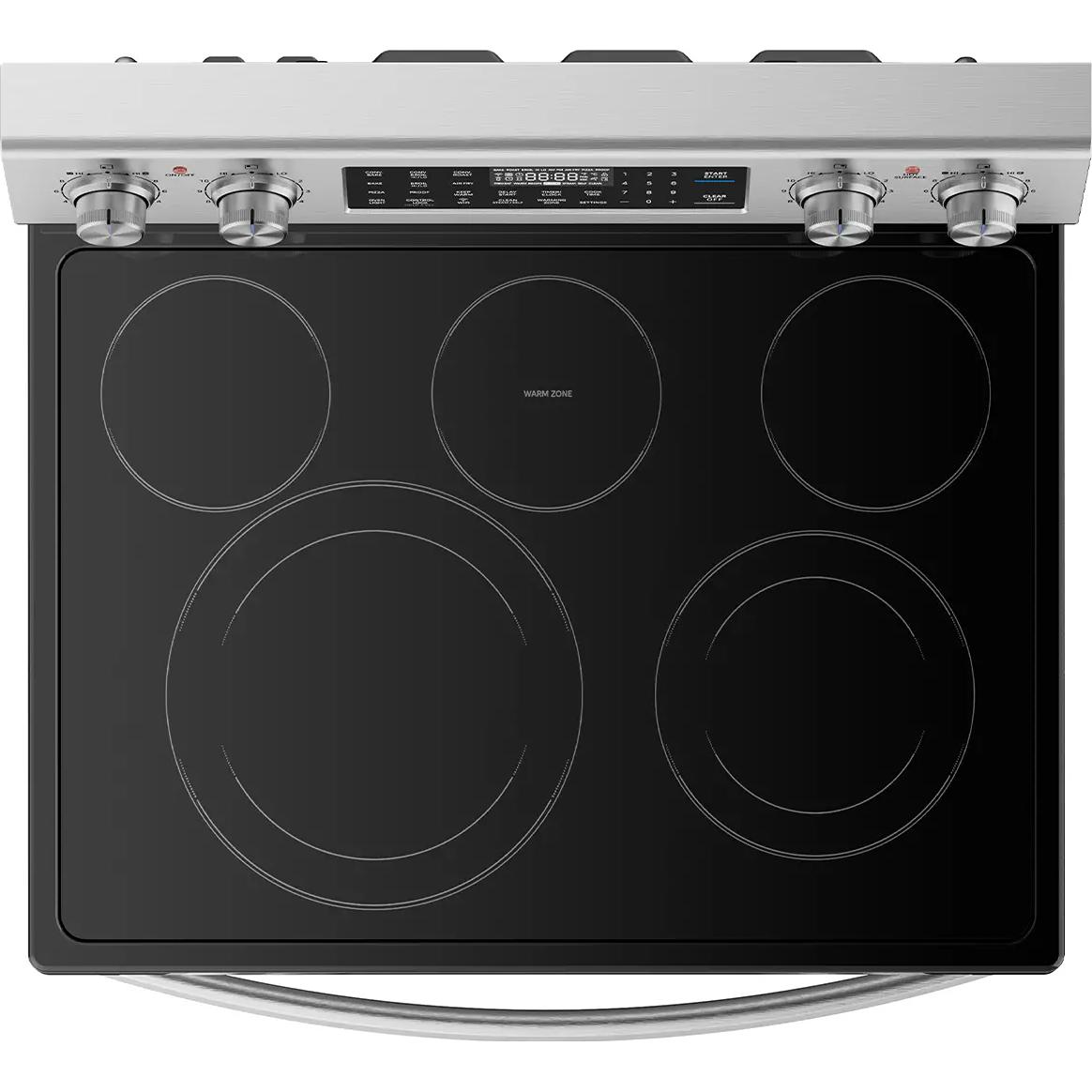  Midea 6.3 Cu. Ft. Freestanding Electric Range with Air Fry MER30A15ASTC IMAGE 5