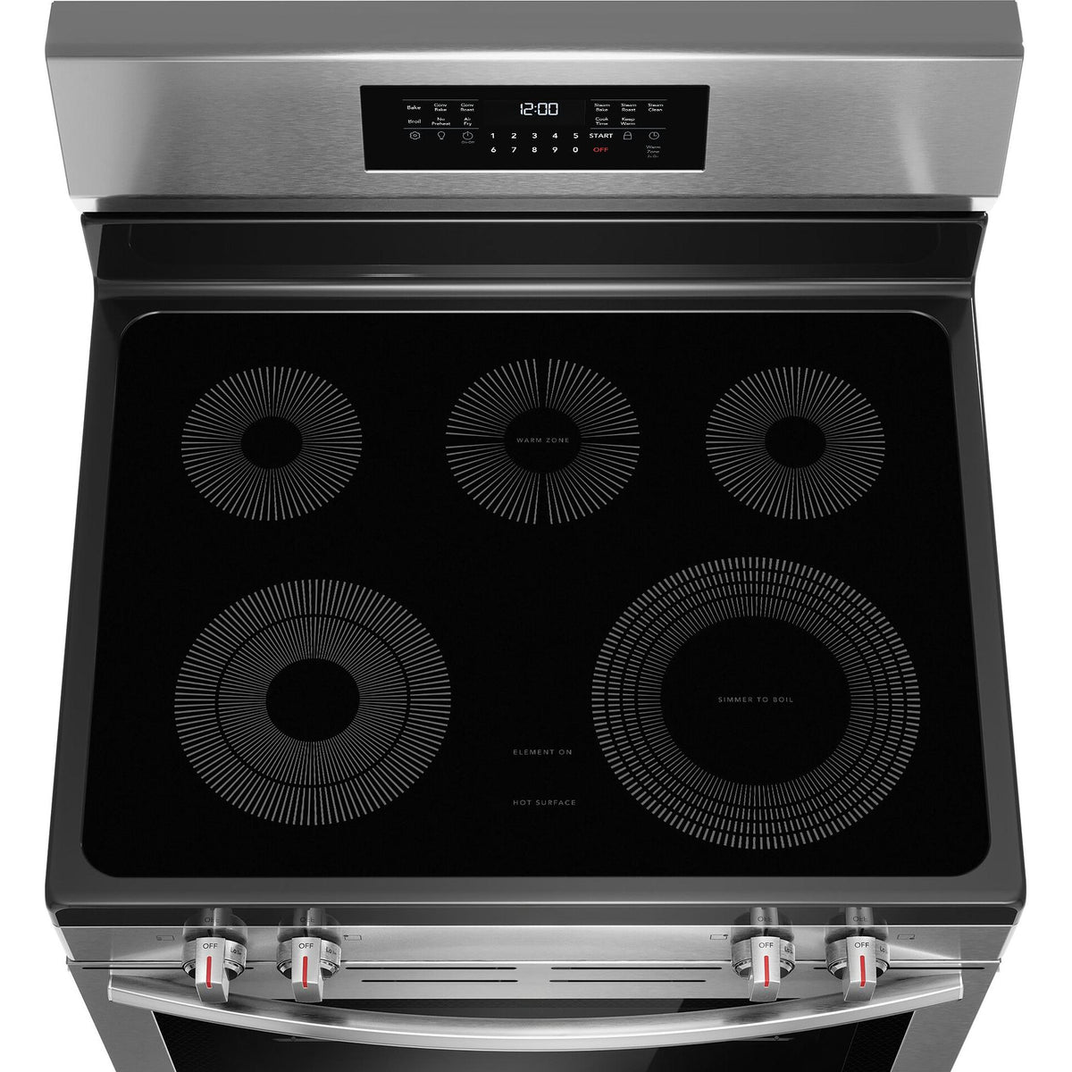  Frigidaire Gallery 30-inch Freestanding Electric Range with Air Fry Technology GCREC059BF IMAGE 4