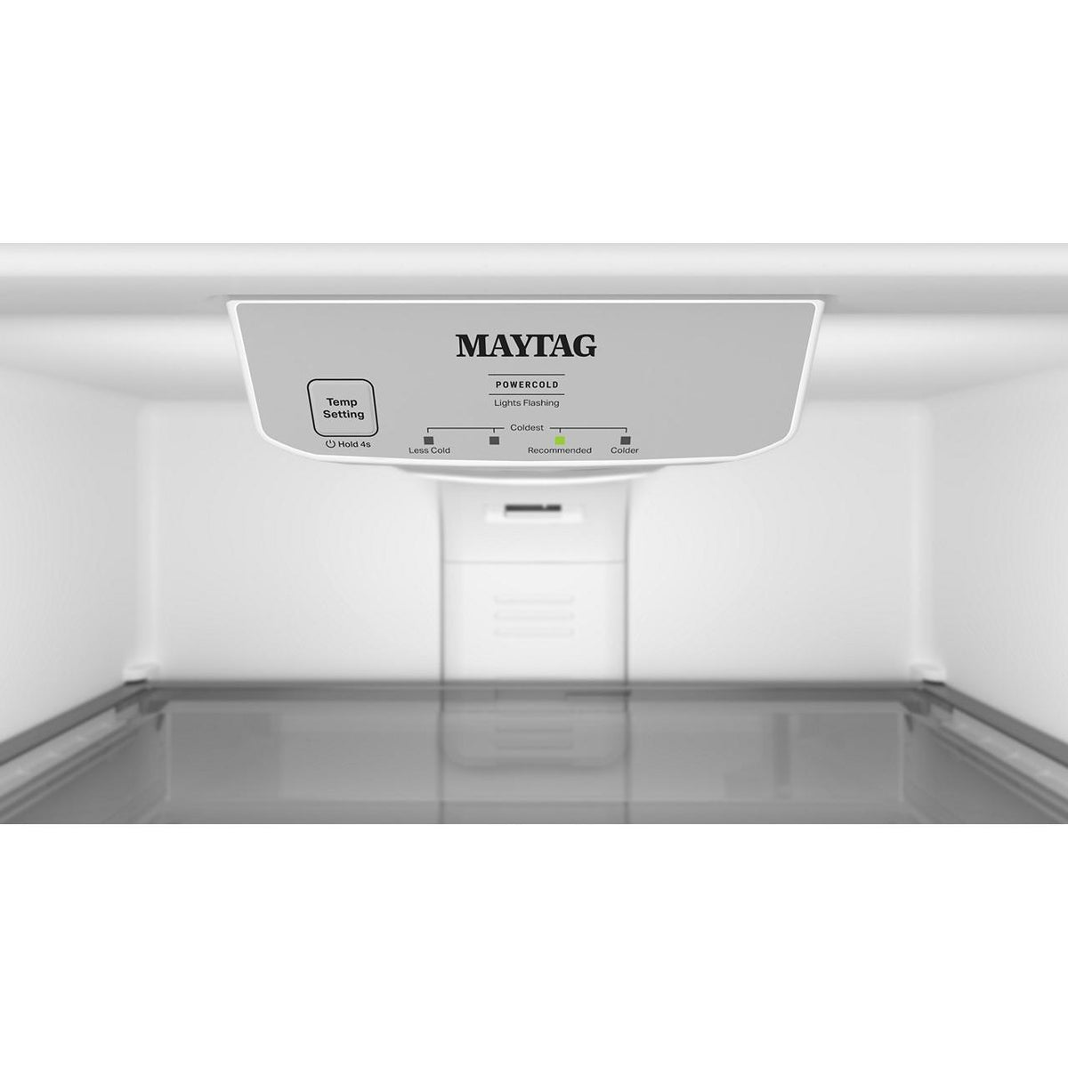  Maytag 33-inch, 21.3 cu. ft. Freestanding Top Freezer Refrigerator with EvenAir™ Cooling Tower MRTX5121TW IMAGE 6