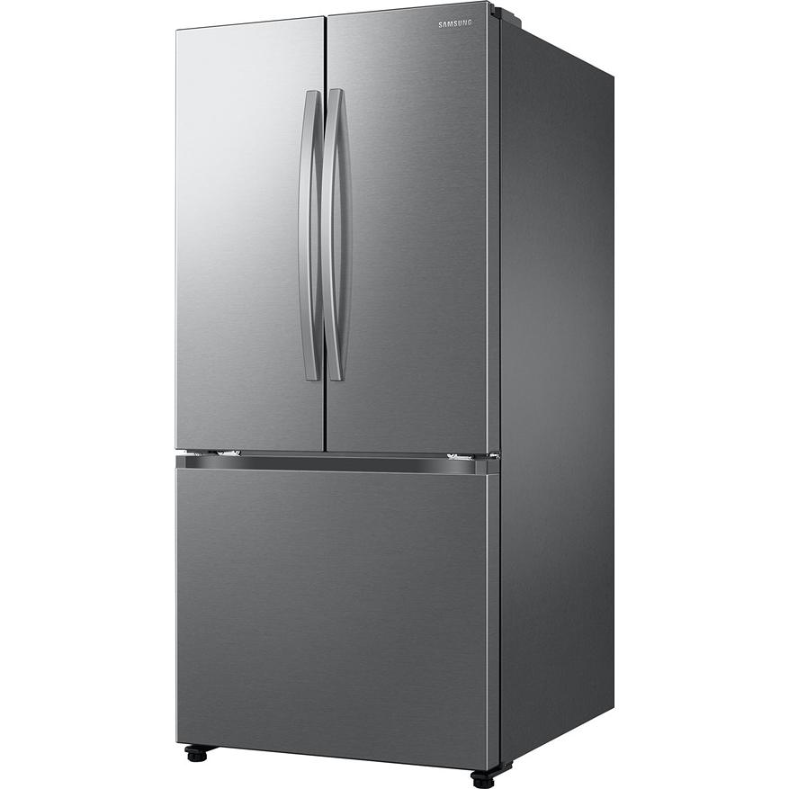  Samsung 33-inch, 25 cu.ft. Bespoke AI 3-Door French Door Refrigerator RF25C5A01SRAA IMAGE 5