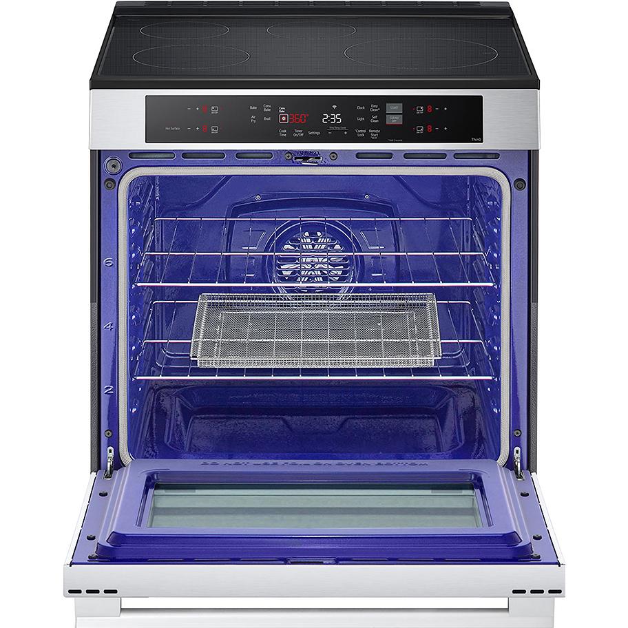  LG 30-inch, 6.3 cu ft. slide-In Induction Range with Air Fry LSIL6332XE IMAGE 3