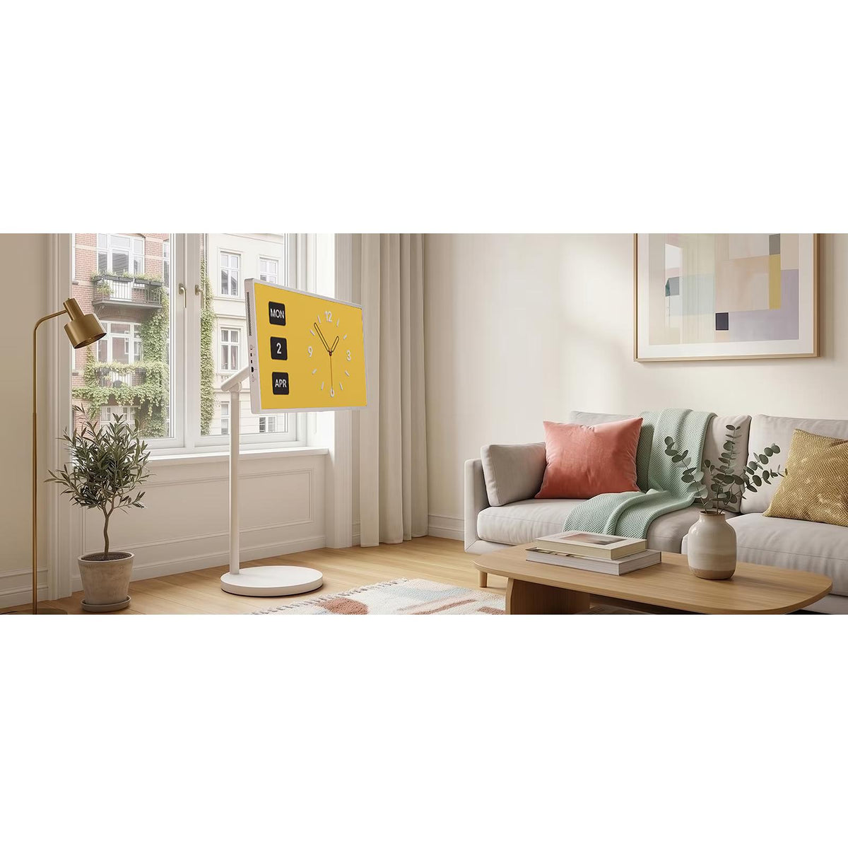  LG 32-inch 4K UHD StanbyME 2 Max LX6 Movable Screen Smart TV 32LX6BWGA IMAGE 4