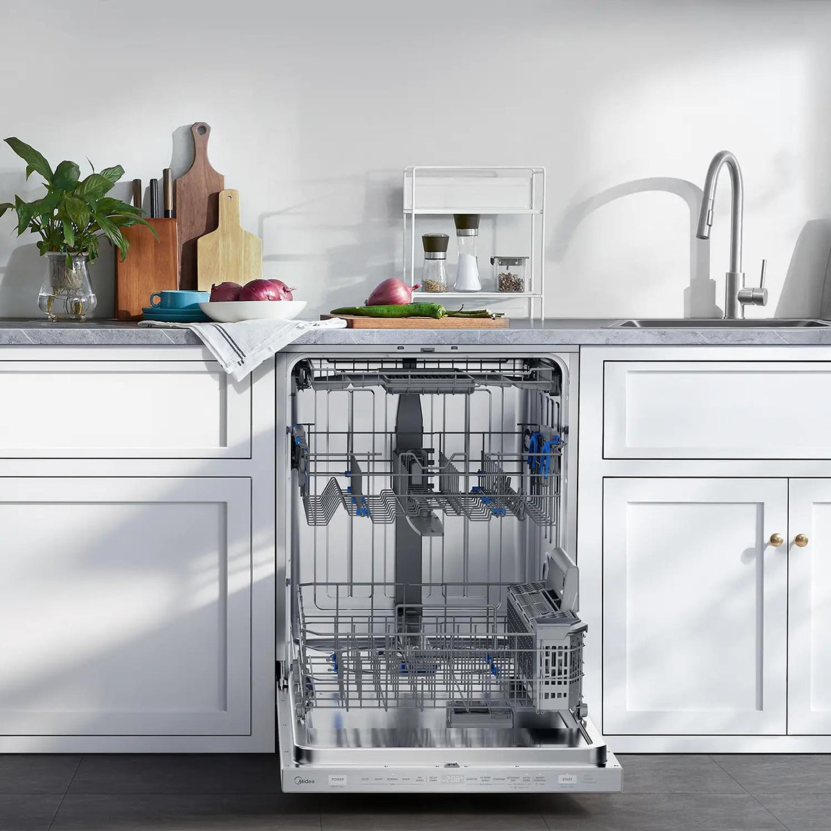 Midea Built-In Top Control Dishwasher MDT24P6CST IMAGE 11