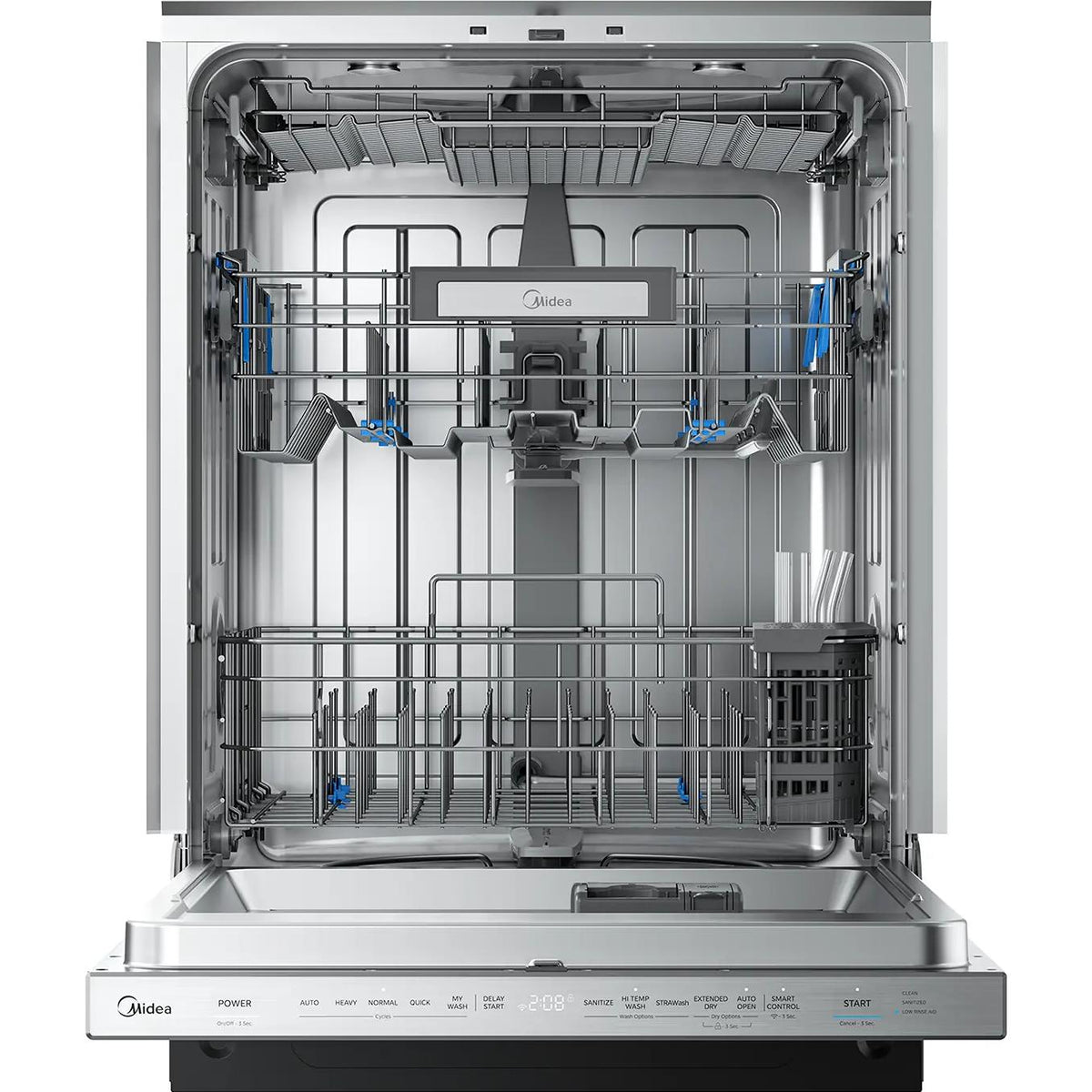 Midea Built-In Top Control Dishwasher MDT24P6CST IMAGE 3