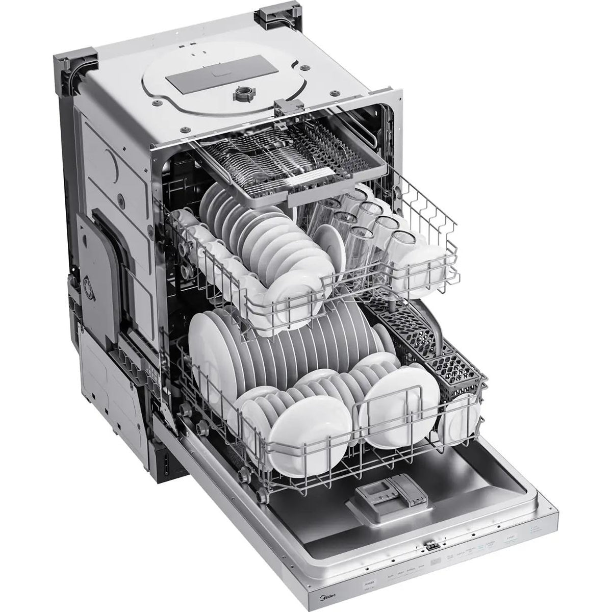  Midea Built-In Top Control Dishwasher MDB2324PST IMAGE 5
