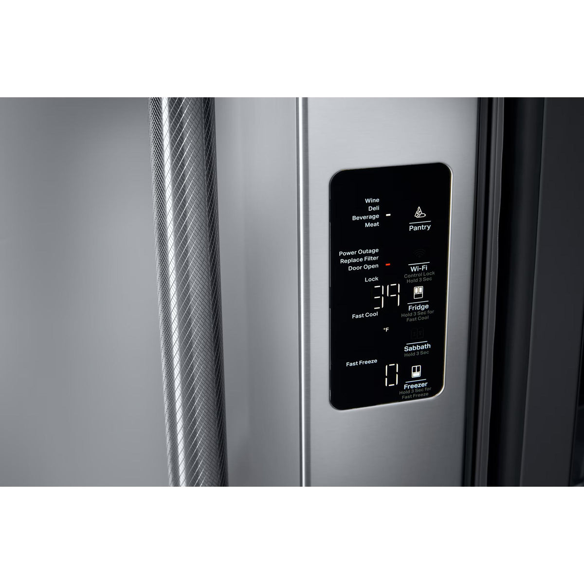  JennAir 36-inch, 23.84 cu. ft. Counter-Depth French 3-Door Refrigerator with Water and Ice Dispensing System JFFCCE72SL IMAGE 5