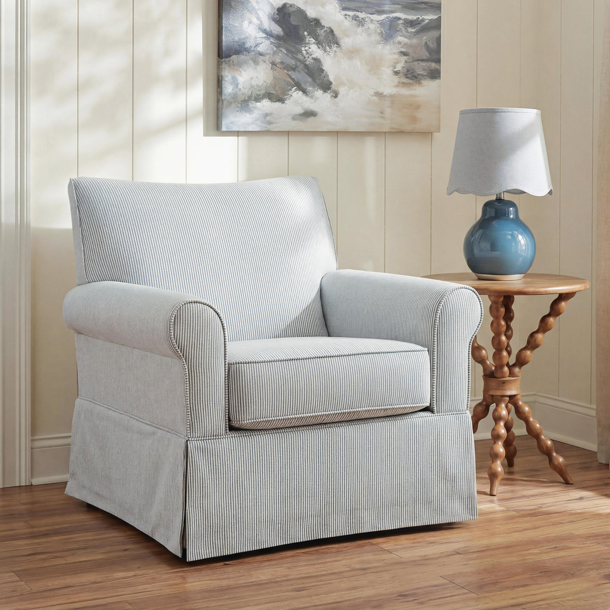  Signature Design by Ashley Searcy A3000853 Swivel Glider Accent Chair IMAGE 2