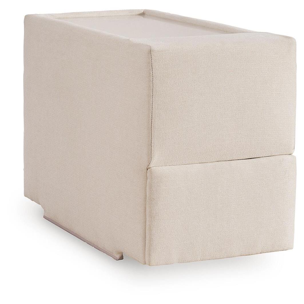  Signature Design by Ashley® Modmax 92103U12 4 pc Sectional and Ottoman - Oyster IMAGE 2