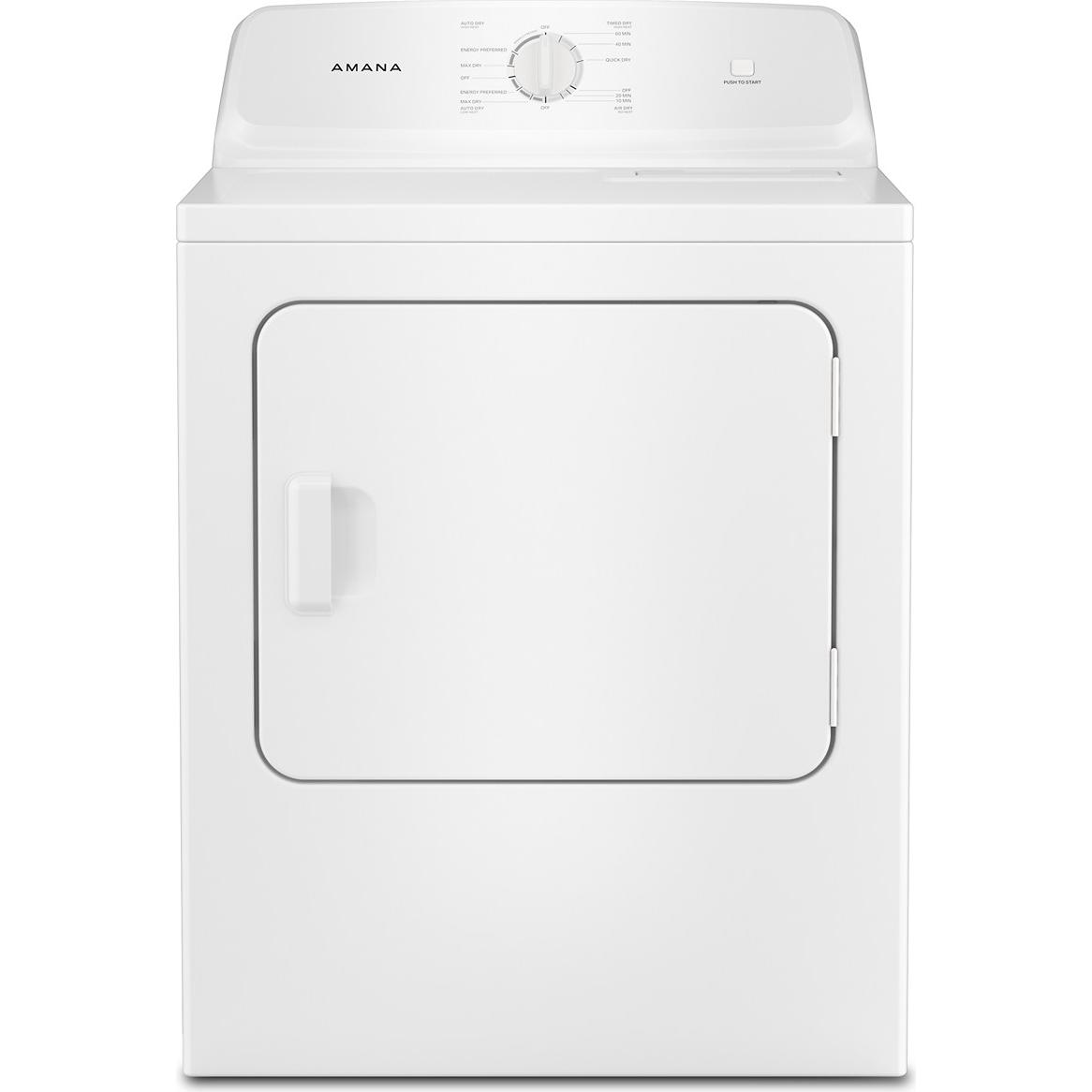  Amana 6.7 cu. ft. Electric Dryer YAED4600TW IMAGE 1