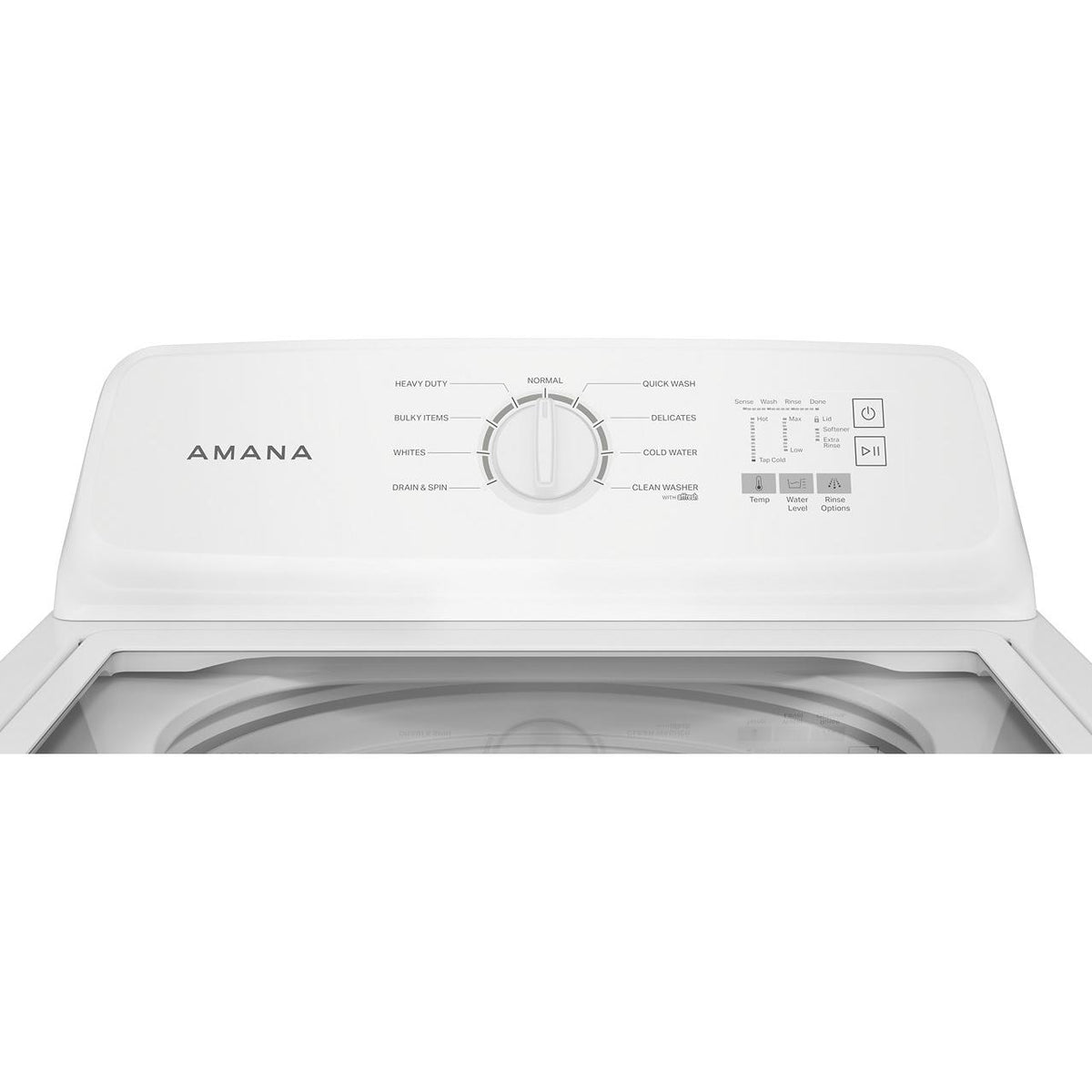  Amana 4.6 cu. ft. Top Loading Washer with Glass Lid ATW4615TW IMAGE 6