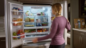  Whirlpool 36-inch, 19.7 cu. ft. Counter-Depth French 3-Door Refrigerator WRF550CDHZ EXTERNAL_VIDEO 3